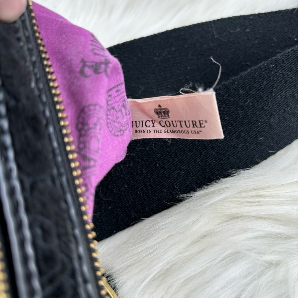 JUICE COUTURE SUEDE CROSSBODY BAG - Picture 5 of 10